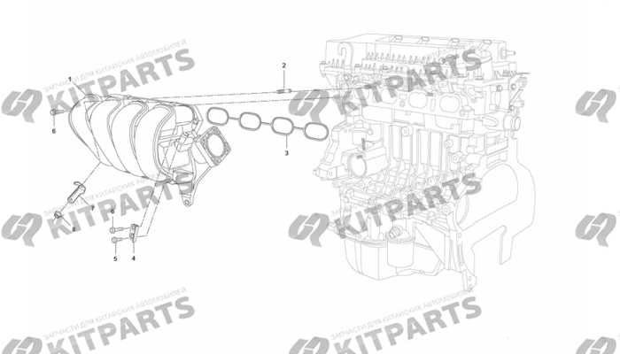 Впускной коллектор Lifan Cebrium