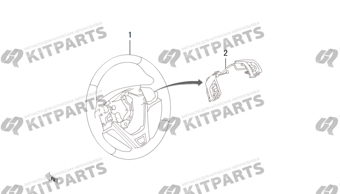 Рулевое колесо Haval H2