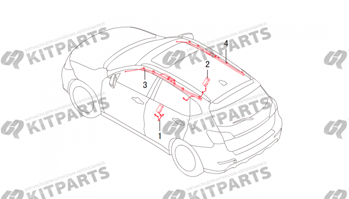 Боковые AIR BAG Haval H2